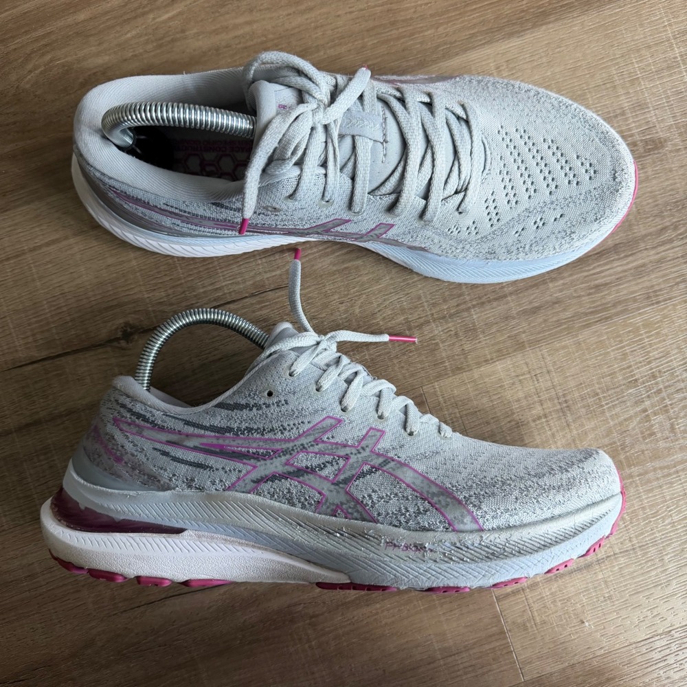 ASICS Gel-Kayano 29 Womens Running Shoes Piedmont Grey Orchid 1012B272
